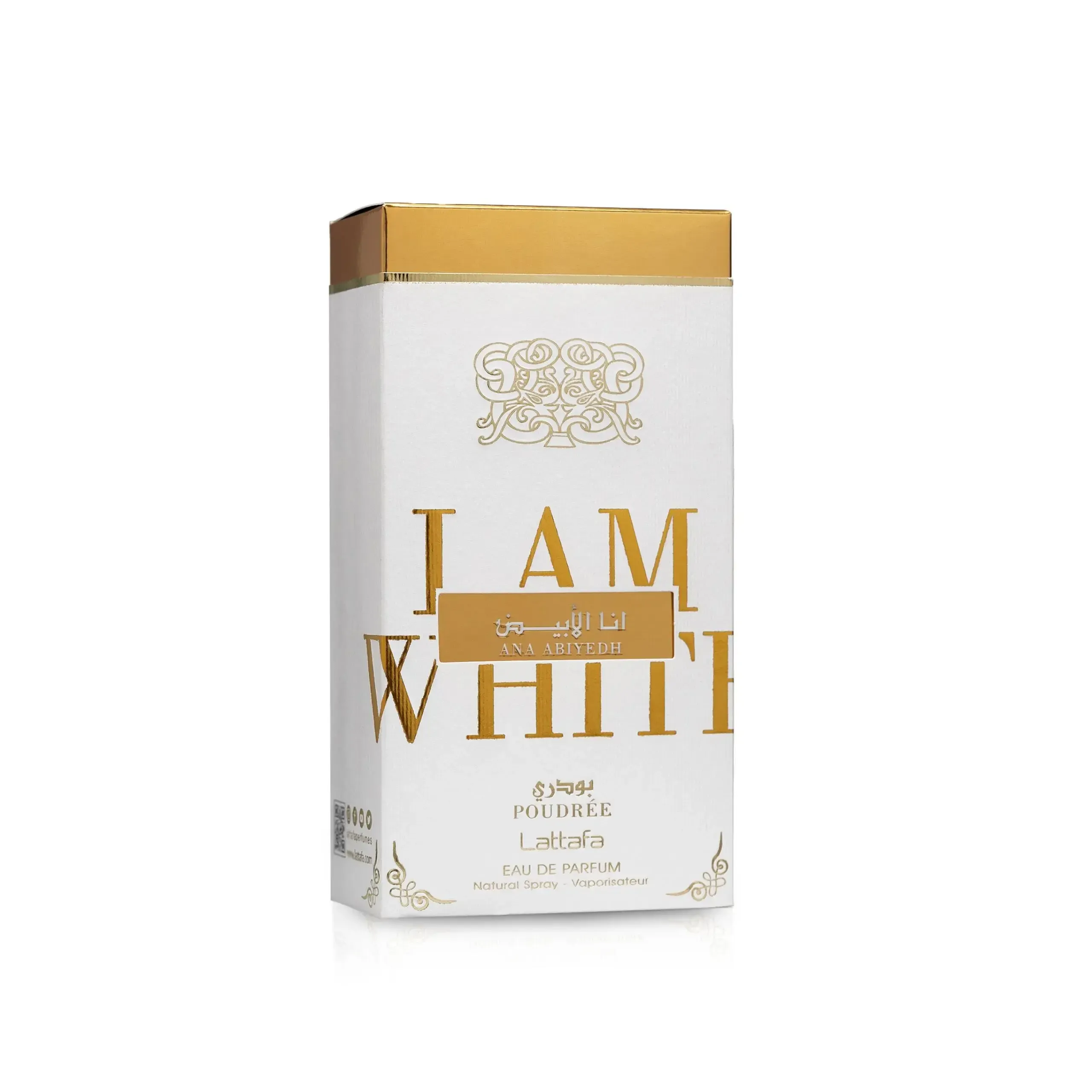 Lattafa Ana Abiyedh Poudrée women's perfume | nufaar
