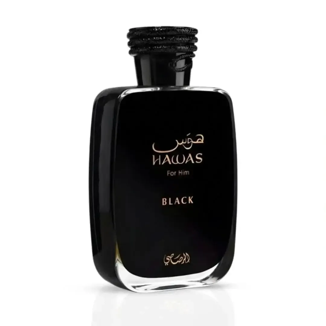 Rasasi Hawas Black For Him men's perfume | nufaar